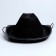 Kalmoye children's hat "Main Sheriff", district. 52-54, black color