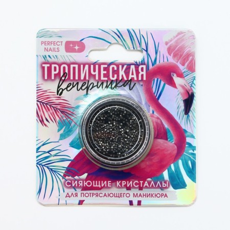 Small crystals for nail decor "Tropical Party"-6