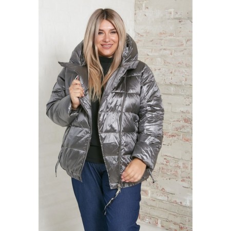 Women's jacket, size 60, gray color
