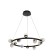 Lamp with PDD "Ricardo" 12xLD 40W black and gold 75x75x16-116 cm