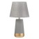 Helpers "Adrien" E14 40W gray-gold 23x23x40 cm Risalux