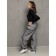 Dressed pants for children, height 146 cm, color gray melange