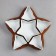 Menzhitsa "Stars", 5 pcs: 200 ml, 1 pc: 500 ml, wooden base, porcelain, Iran