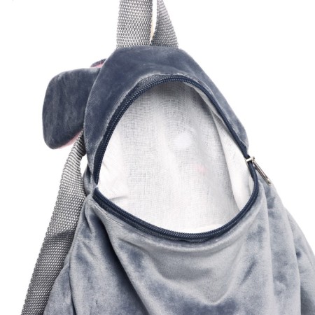 Soft toy-rug “Bunny”, color gray color-4