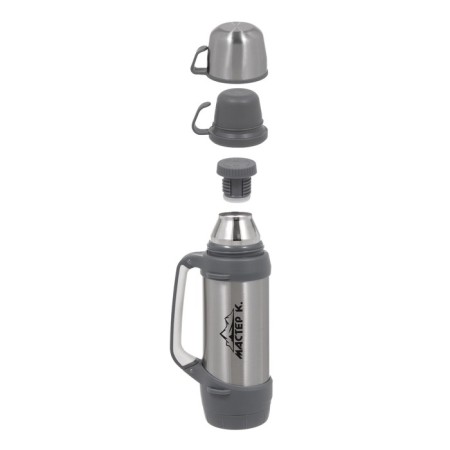 Thermos, 1 l, the Master K trail, with two circles, retains heat up to 12 hours