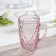 Glass mug, 400 ml, color and texture mix