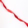 Tape, "velvet" for decor and gifts, red, 2 cm x 50 m
