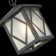 Street START LUCE ST LUCE. SL084.403.01. Lorne. 1x60 W, E27, 20x14.4x22.5 cm, black color