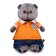 Soft toy "Basik in jeans and a Polo T -shirt", 30 cm