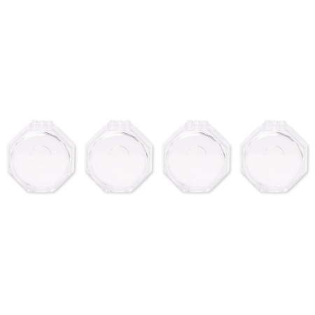 Clippasafe protective castle from turning on the plate firewood (4 pcs.), Transparent-3