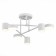 Ceiling EVOLUCE lamp. Sle201052-06. Nobel. 6x7 W, LED, 4000K, 3024 LM, 57x57x25 cm, white color
