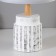 Board Lamp "Sandra" E14 40W white-gray 22x22x36 cm Risalux