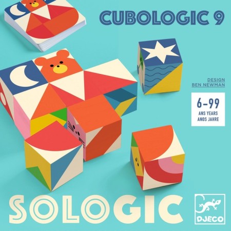 DJeco Table Game "Cubology", series SO Logic