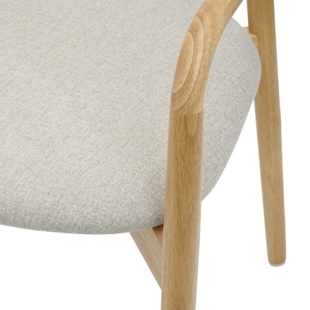 Barney chair, 555 × 570 × 800 mm, color natural wood-4