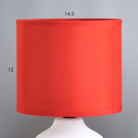 Glykeria table lamp E14 40W white-red 15x15x27 cm Risalux-2