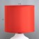 Glykeria table lamp E14 40W white-red 15x15x27 cm Risalux