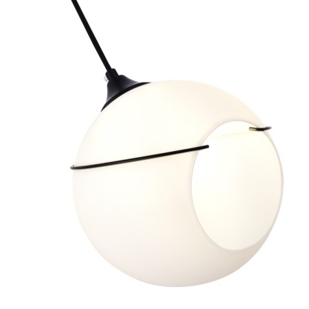 Suspension EVOLUCE. Sle103143-01. Satturo. 1x60 W, E27, 20x20x120 cm, black color-4