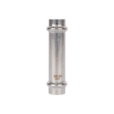 Equal coupling Rommer RSS-0017-000018, D = 18 mm, press, stainless steel