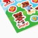Paper stickers of the evaluation "Fox and Bear", 11 x 18 cm
