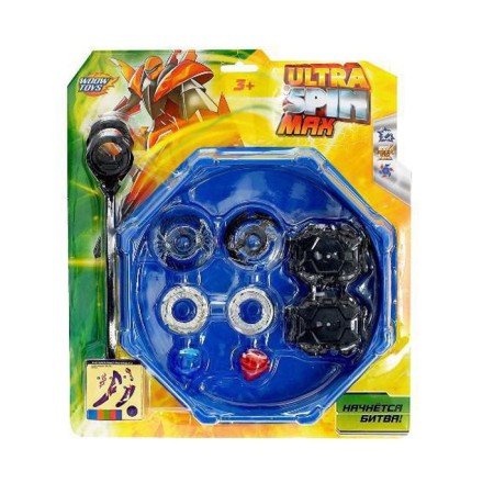A set of wolves Ultra Spin Max, 2 tops, 2 devices for launch, arena, color mix-4