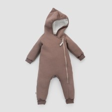 Комбинезон детский KinDerLitto «Карамелле-2», рост 74-80 см, цвет шоколад