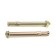 Anchor bolt of scrap, with a nut, galvanized, 8x85 mm, 125 pcs