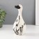 Souvenir Ceramics "Duck. Different Trade" Belo-CHIR 8.5x8.5x19.5 cm