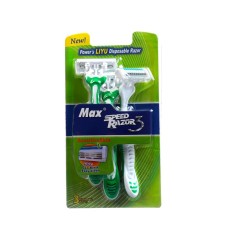 Set of disposable razor 3 pcs 3 blades