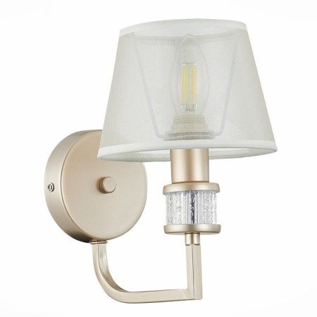 Wall lamp EVOLUCE. Sle107501-01. Manila. 1x40 W, E14, 16x23 cm, golden color-5