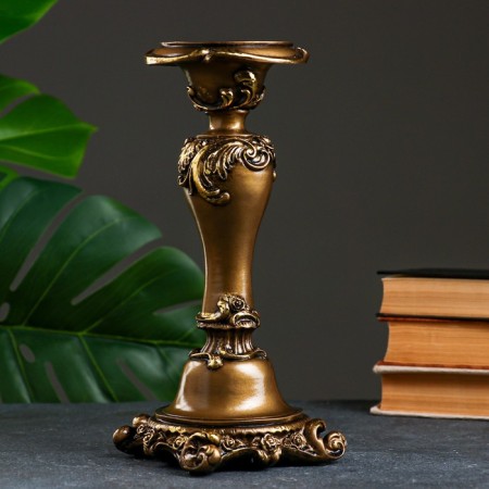 Carved "Carved with a square base" bronze12x12x27cm-2