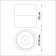 Groda lamp, 15W Led, 4000k, 1300lm, black color