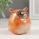 Souvenir Ceramics "Little Eagle owl" 6.6x7.1x7.4 cm
