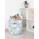 Basket for toys "Snow settlement, size 35x35 cm