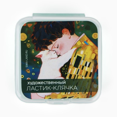 E Lastik Shopping "Klimt", green color-1