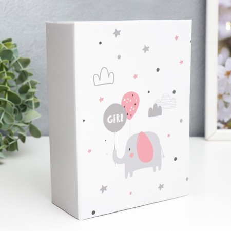 Photo album in 100 photos 10x15 cm "Pink elephant"