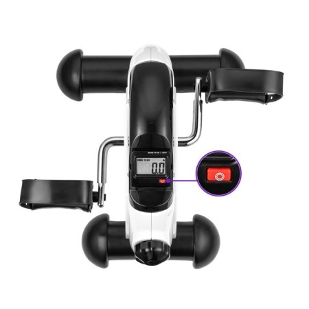 KitFort KT-4003 exercise bike, equipped with a monitor, power from AAA batteries-6