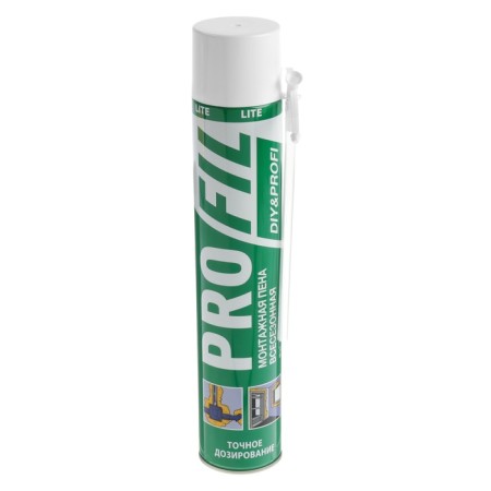 Installation foam Soudal Profil, adapter, summer, 625 ml
