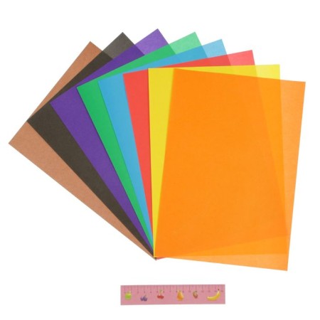 Colored paper A4, 16 sheets, 8 colors "Kalyak-Malyak"-1