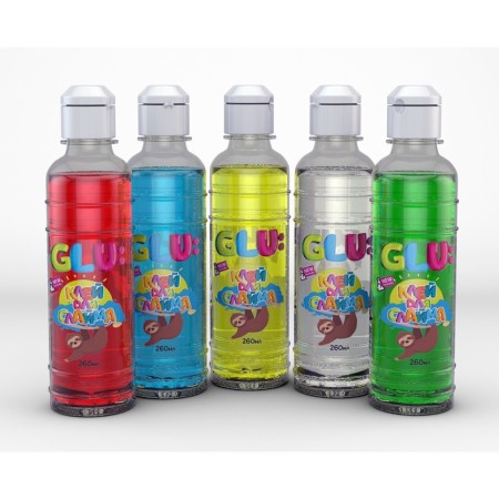 Glue for glu, 260 ml, color mix-1