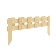 Decorative fence, 28 × 88 cm, 1 section, wood, Greengo