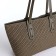 Women's bag with lightning, medium size, green color