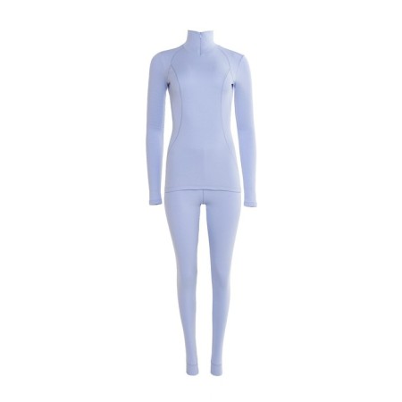Women's thermal underwear (longshit, leggings) minku Blue color, river 44-11