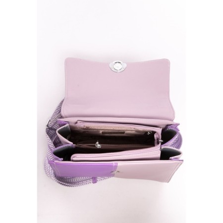 Women's bag, eco -leather, ludor purple, 24x9x17 cm-4