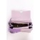 Women's bag, eco -leather, ludor purple, 24x9x17 cm