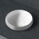 ABBER STEIN AS2613 shell, 400x400x112 mm, artificial stone, white