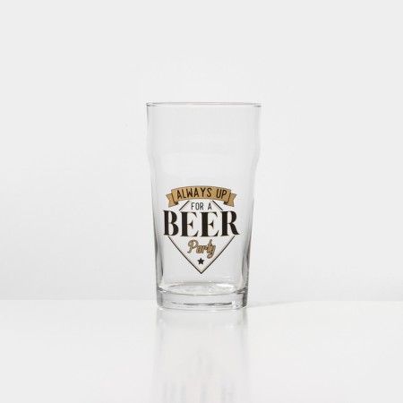 Glass glass for beer "Pale-el. Chirz ", 570 ml, mix