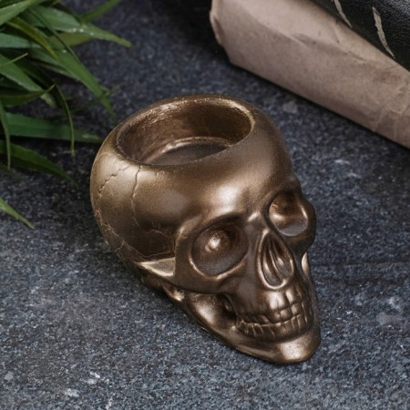 Skull Skull Bronze, 8cm-1