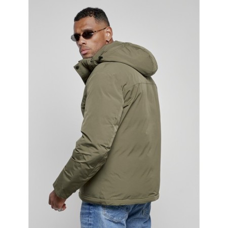 Sports male winter, size 58, khaki color-9
