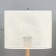 LARA table lamp E27 40W white 25x10x30 cm