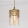 Suspended lamp Citilux "Emir" CL467013, 11.5x1.5x28 cm, 1x75W, e27, brown color